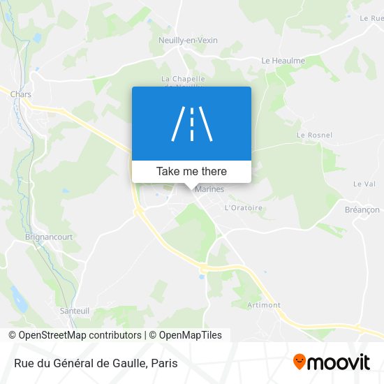 Rue du Général de Gaulle map