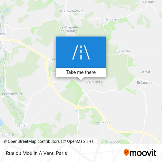 Rue du Moulin À Vent map