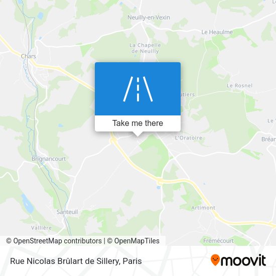 Rue Nicolas Brûlart de Sillery map