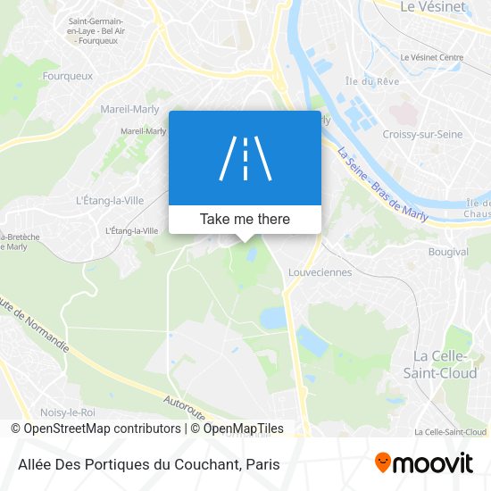 Allée Des Portiques du Couchant map