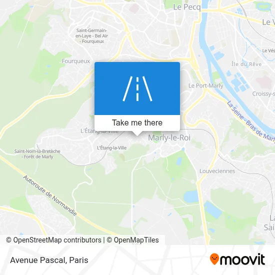 Avenue Pascal map