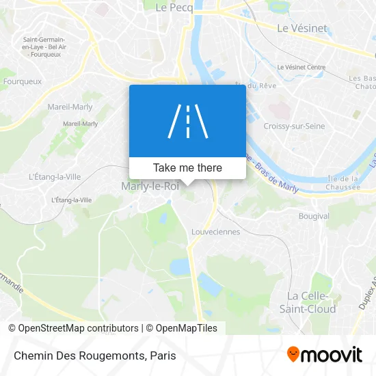 Chemin Des Rougemonts map