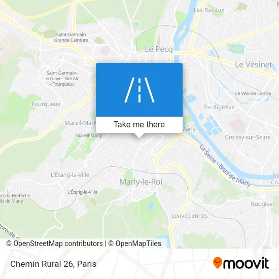Chemin Rural 26 map