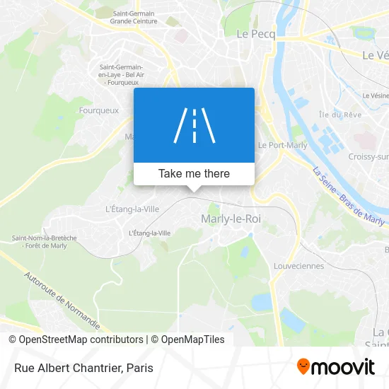 Rue Albert Chantrier map