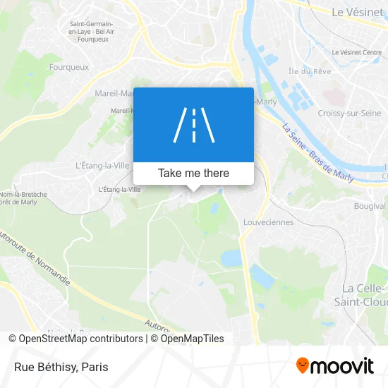 Rue Béthisy map