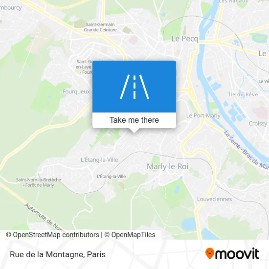 Rue de la Montagne map