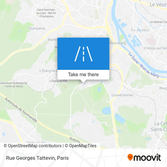 Rue Georges Tattevin map