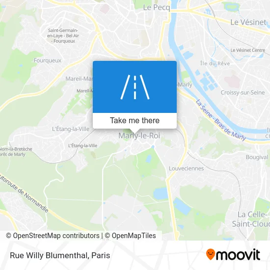 Rue Willy Blumenthal map