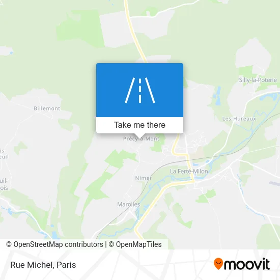 Rue Michel map
