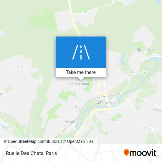 Ruelle Des Chats map