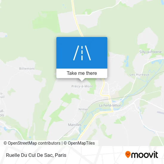 Ruelle Du Cul De Sac map