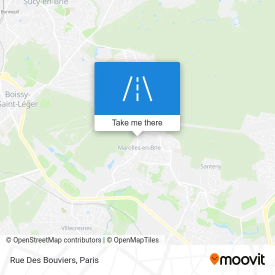 Rue Des Bouviers map