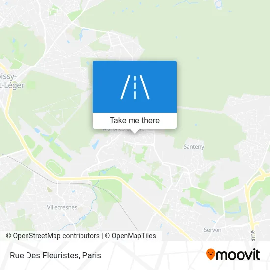 Rue Des Fleuristes map