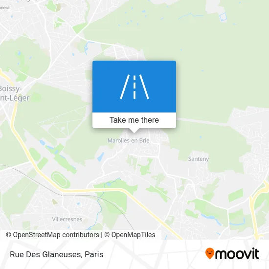 Rue Des Glaneuses map