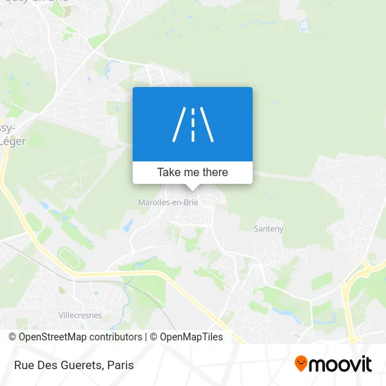 Rue Des Guerets map