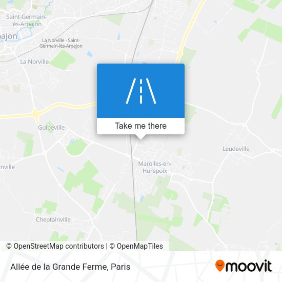 Allée de la Grande Ferme map
