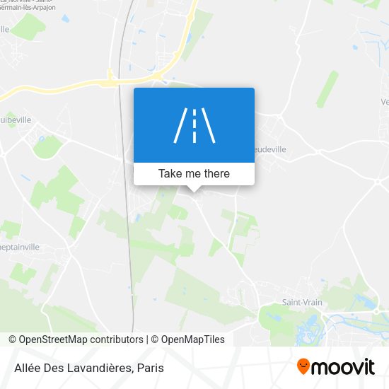 Allée Des Lavandières map