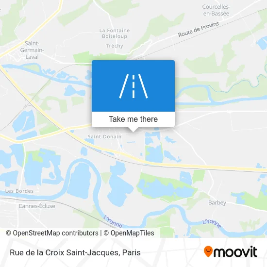 Rue de la Croix Saint-Jacques map