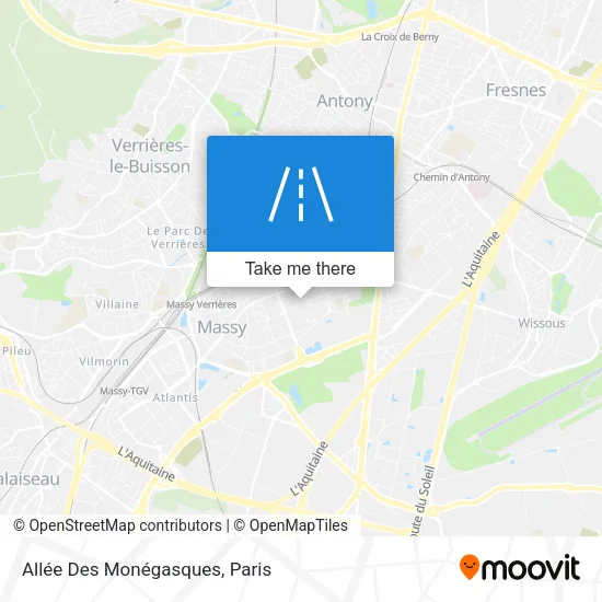 Allée Des Monégasques map