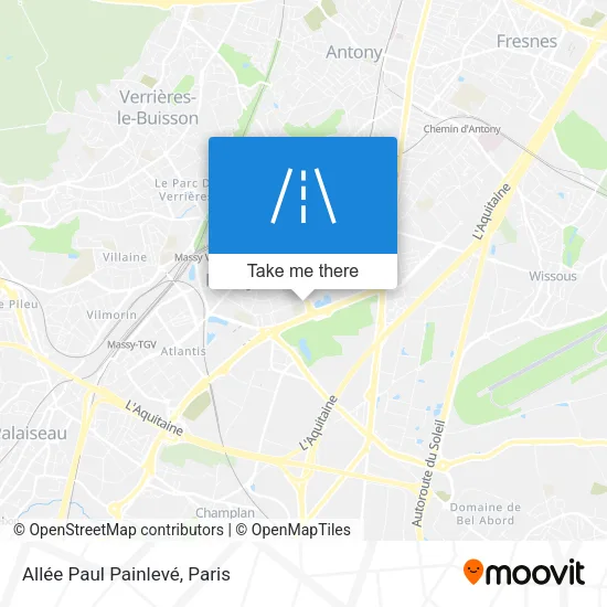 Allée Paul Painlevé map