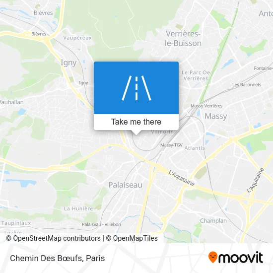 Chemin Des Bœufs map
