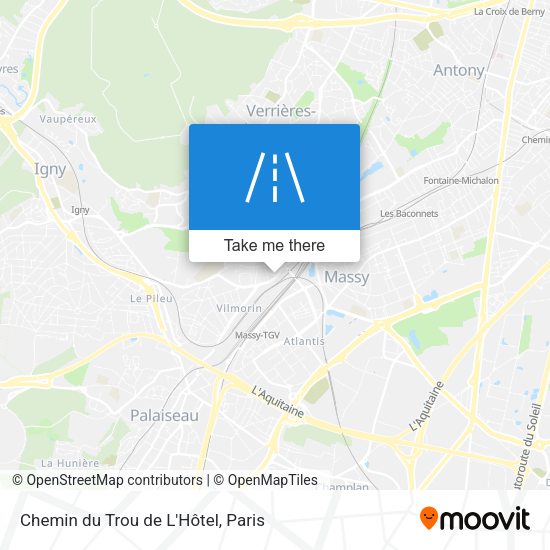 Chemin du Trou de L'Hôtel map
