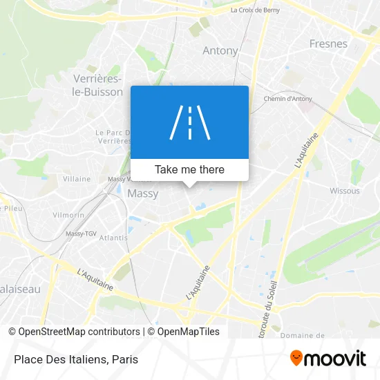 Place Des Italiens map