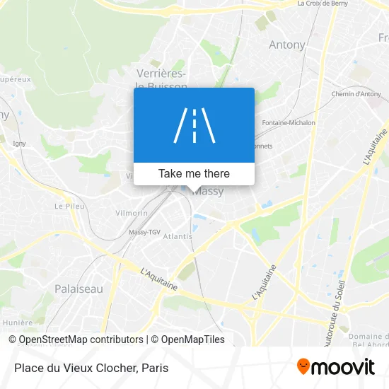 Place du Vieux Clocher map