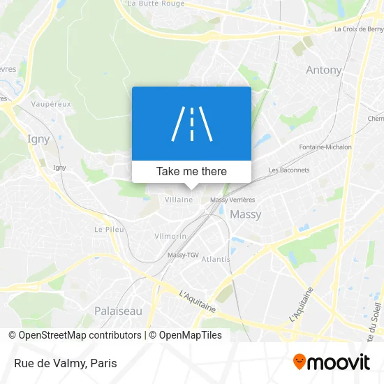 Rue de Valmy map