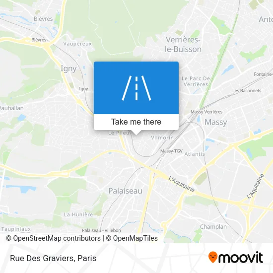 Rue Des Graviers map