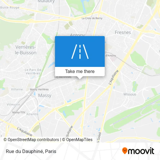 Rue du Dauphiné map