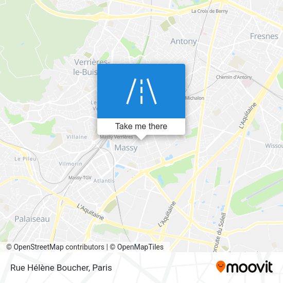 Rue Hélène Boucher map