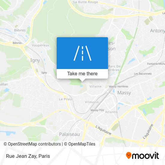 Rue Jean Zay map