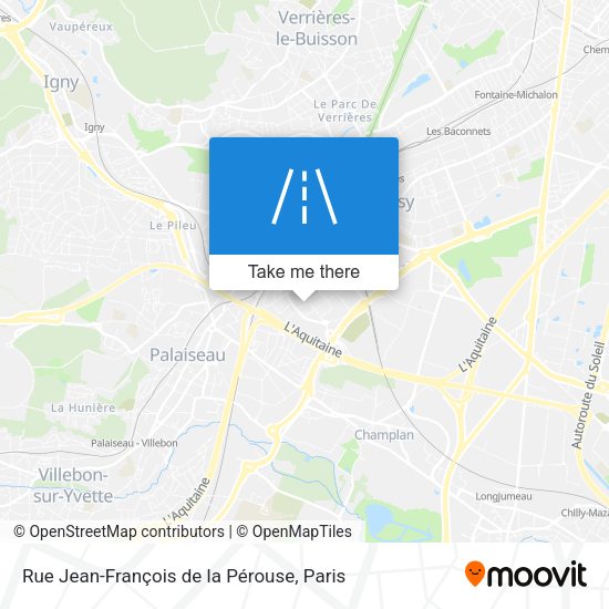 Rue Jean-François de la Pérouse map