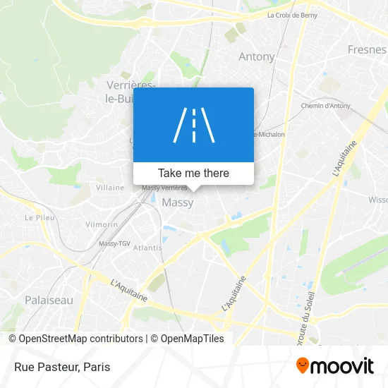 Rue Pasteur map