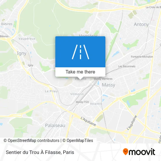 Sentier du Trou À Filasse map