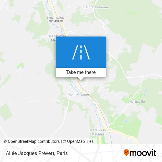 Allée Jacques Prévert map