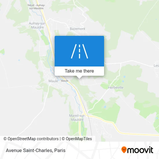 Avenue Saint-Charles map