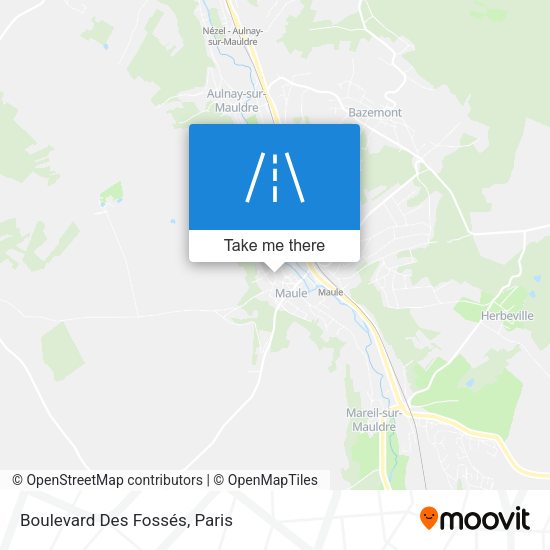 Boulevard Des Fossés map