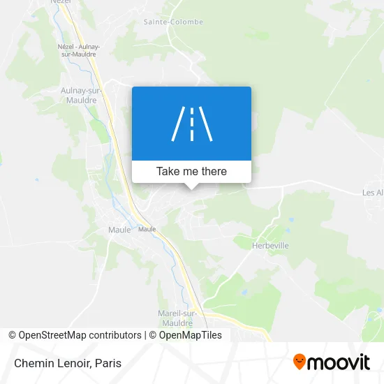 Chemin Lenoir map