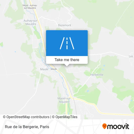 Rue de la Bergerie map