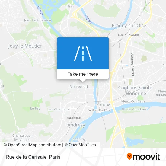 Rue de la Cerisaie map