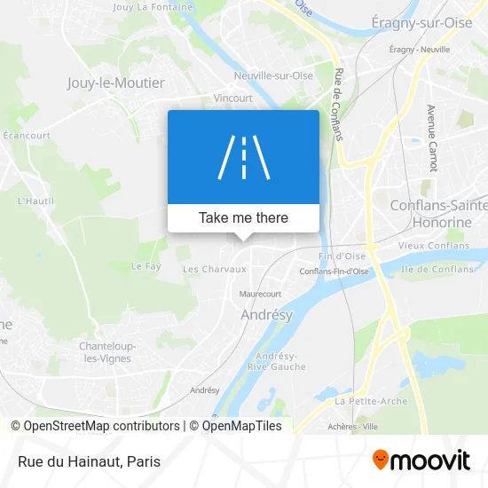Rue du Hainaut map