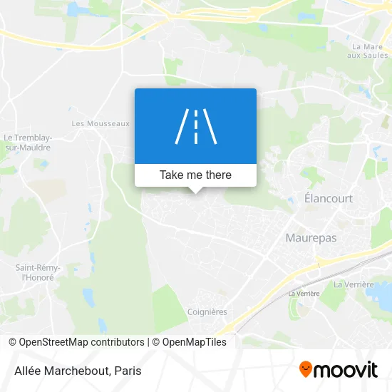 Allée Marchebout map