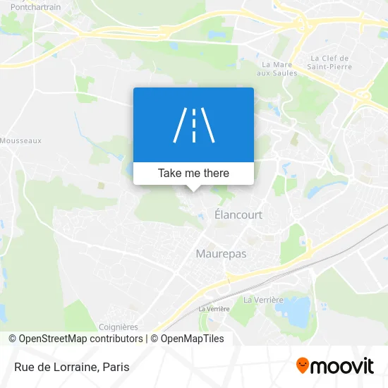 Rue de Lorraine map