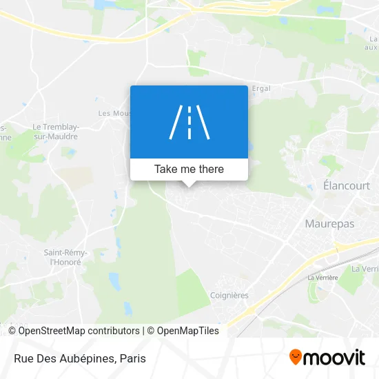 Rue Des Aubépines map