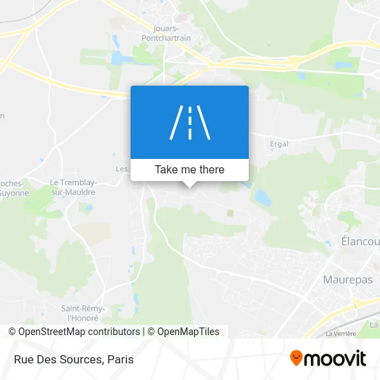 Rue Des Sources map