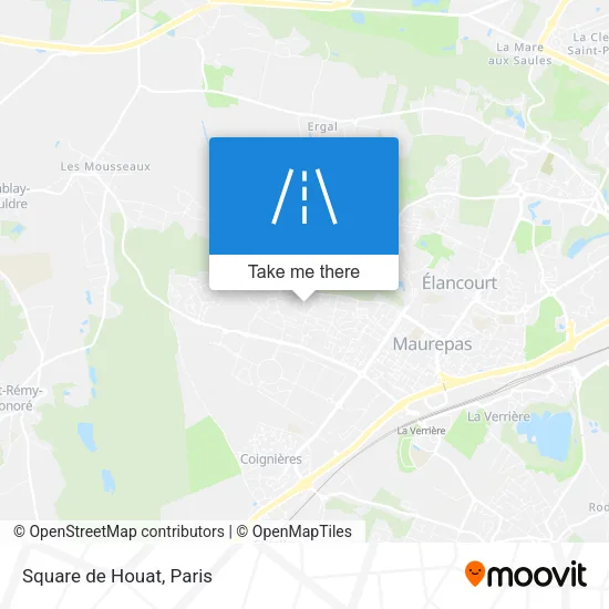 Square de Houat map