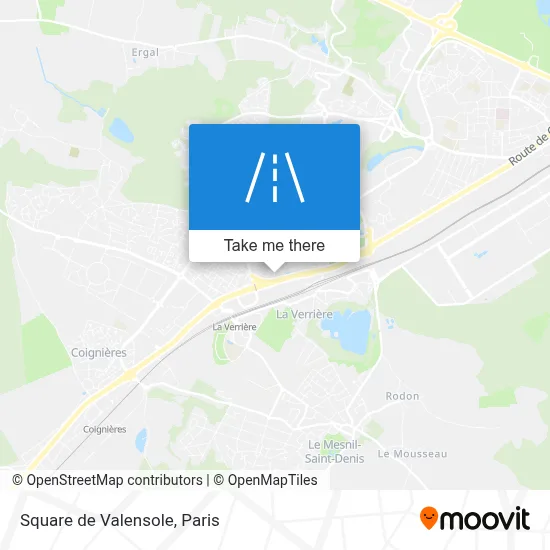 Square de Valensole map