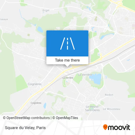 Square du Velay map